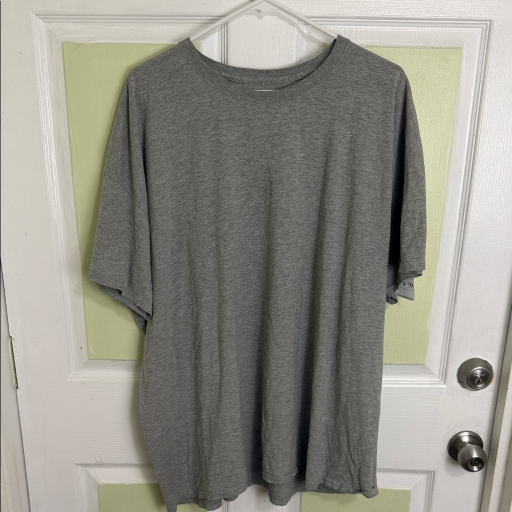 (1969) Fruit of the Loom Heather Gray Short Sleeve Crewneck Tee